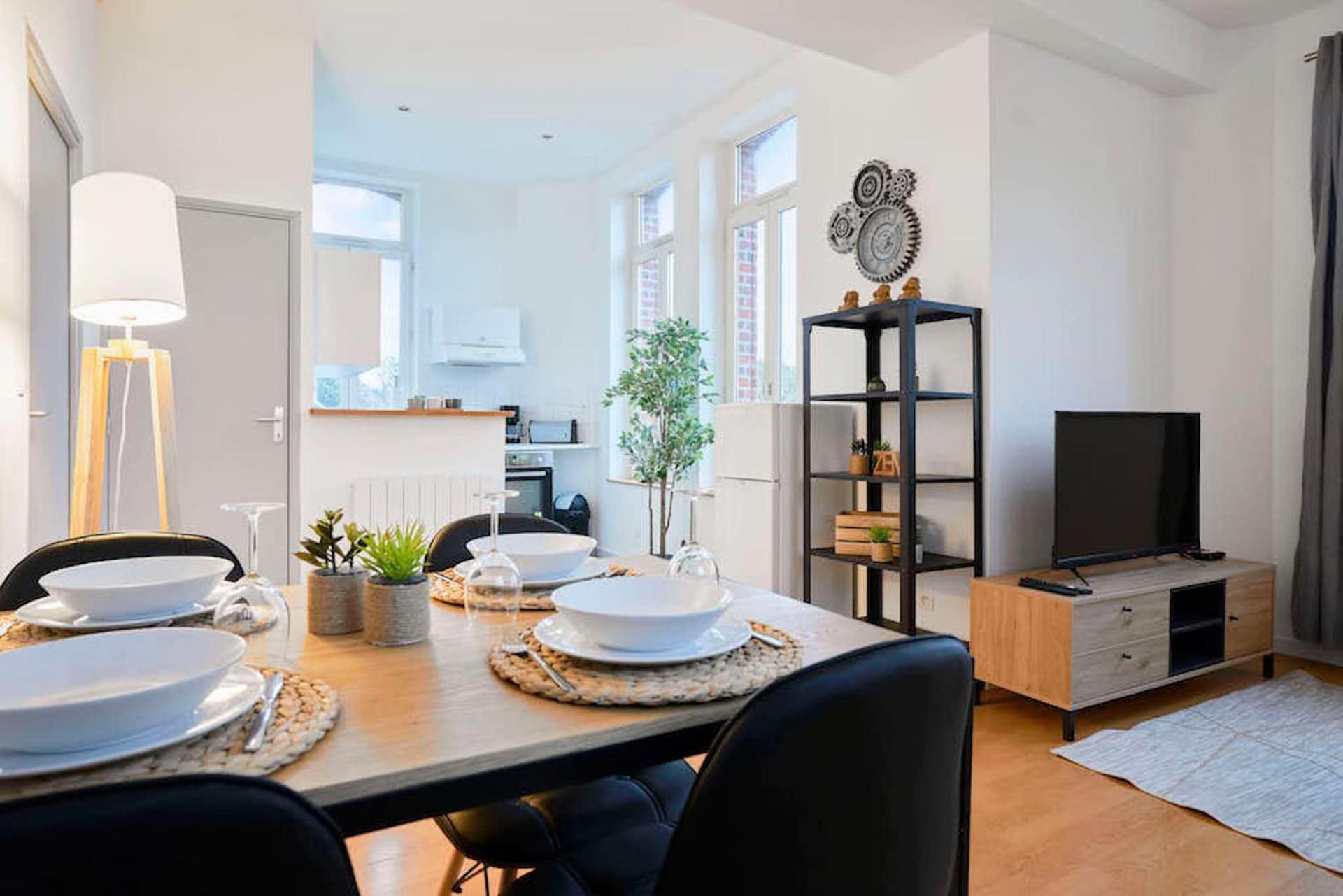 Ferienwohnung Locationstourcoing - Le Duplex Exterior foto